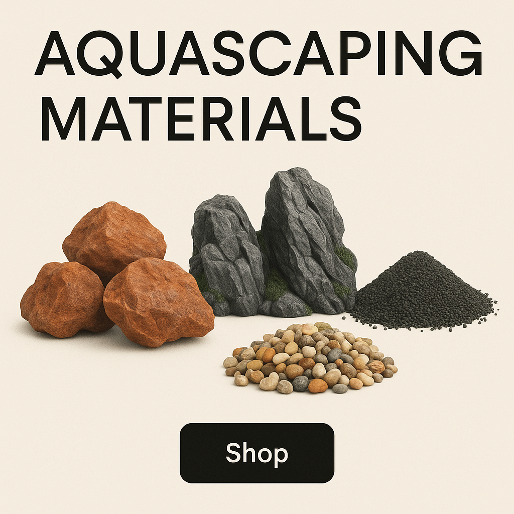 🧱 Aquascaping Materials