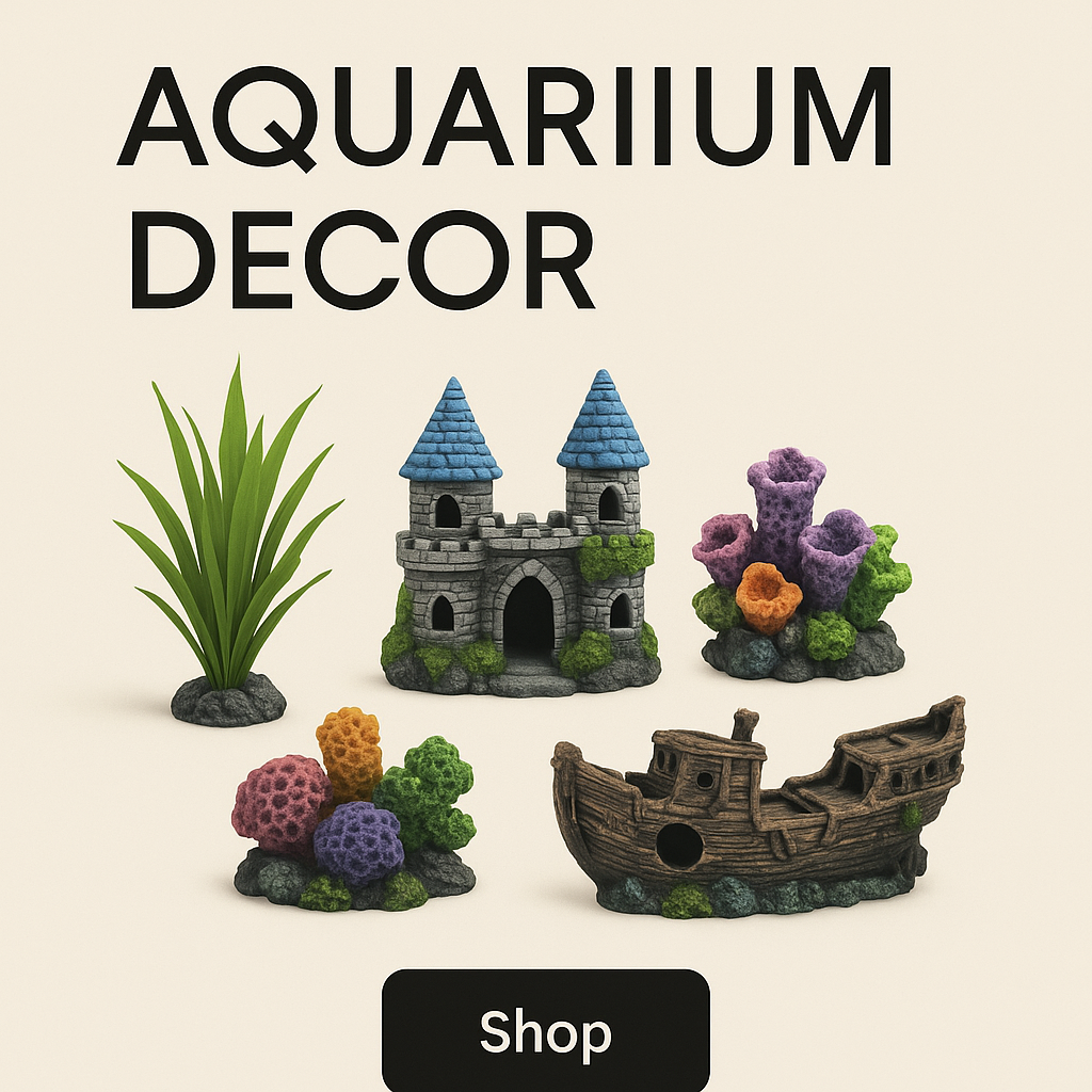 🧴 Aquarium Decor